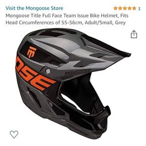 NWT Mongoose Title Full Face Helmet - small
